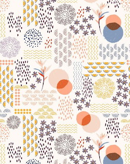 Abstract Floral Pattern Design