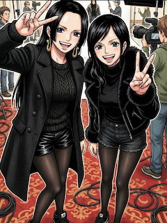 One Piece Girls Posing