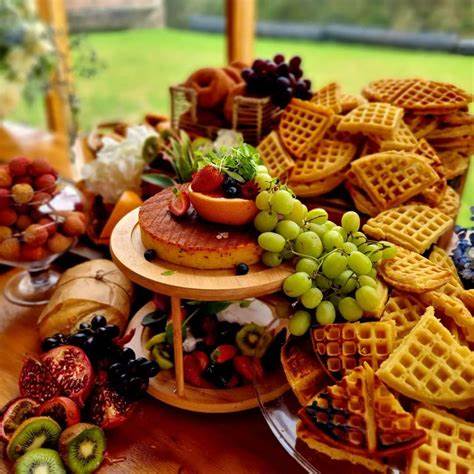 Assorted pastries and baked goods arranged together