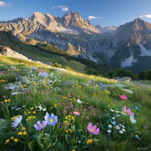 Alpine Wildflower Meadow