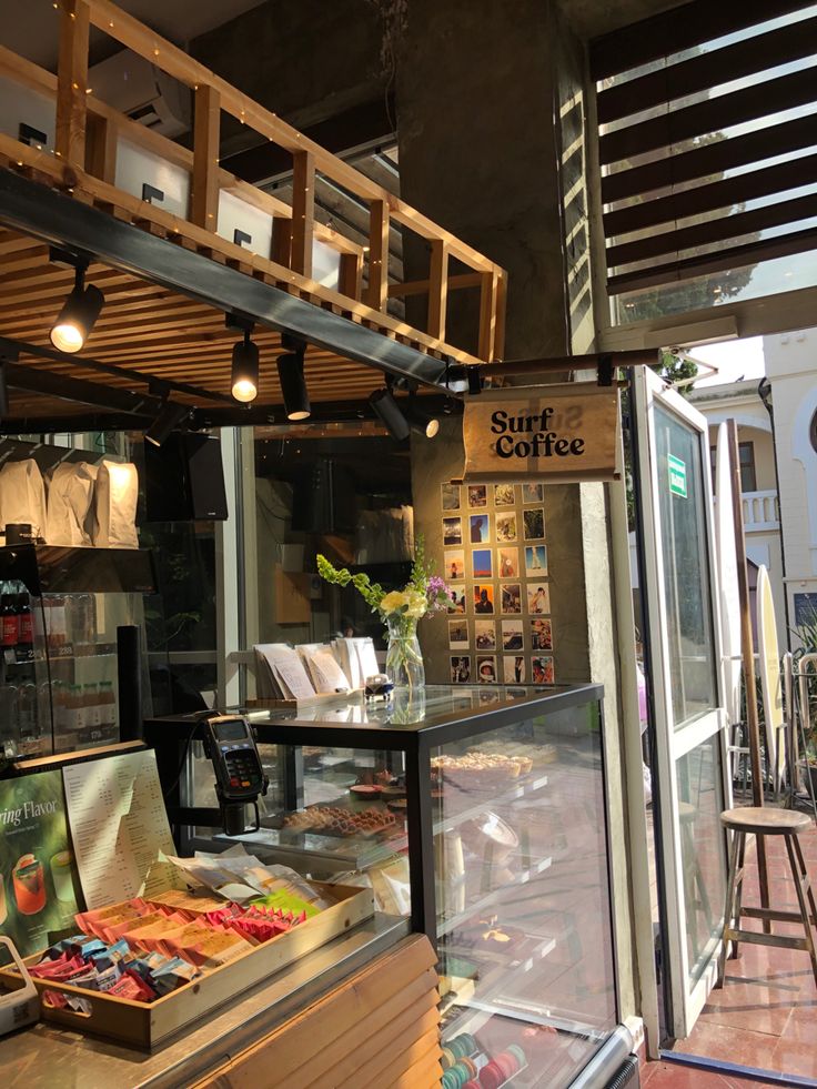 Surf Coffee Shop Interior