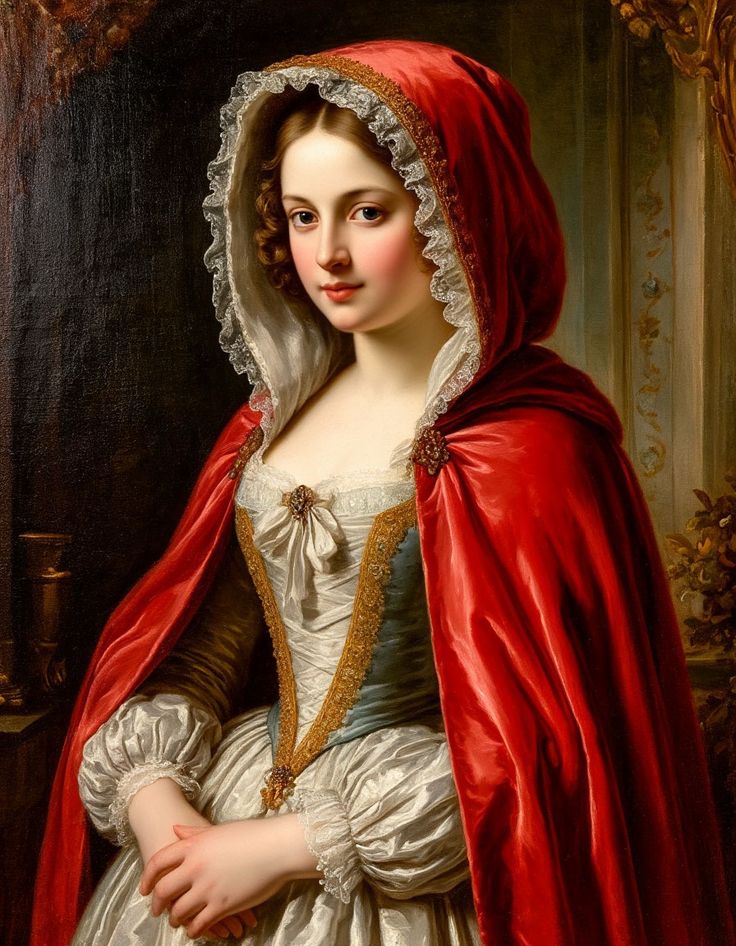 Little Red Riding Hood Portrait