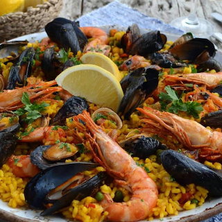 Seafood Paella