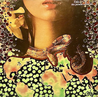 Woman with Snake Art