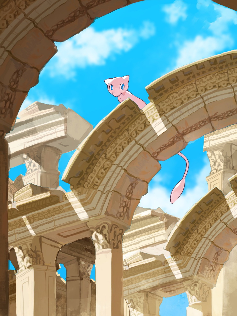 Mew Ancient Ruins