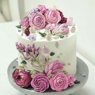 Floral Buttercream Cake