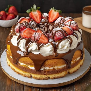 Chocolate Strawberry Cake