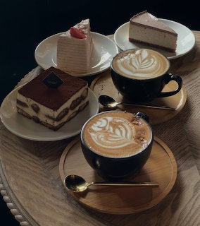 Latte Art and Tiramisu