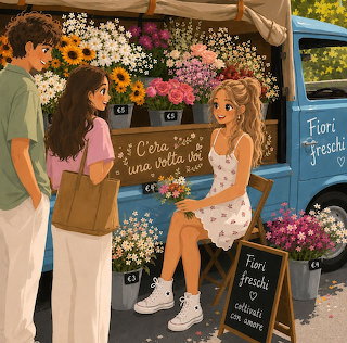 Anime Flower Truck