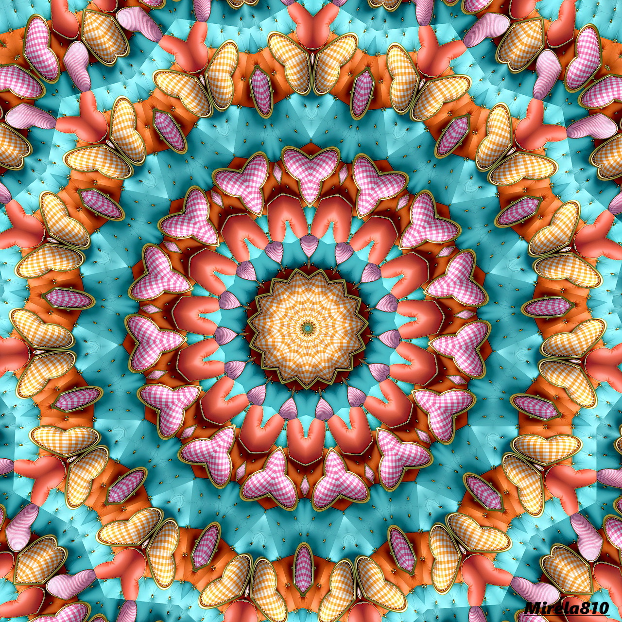 Seashell Mandala Pattern