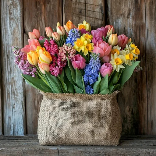 Colorful Spring Bouquet