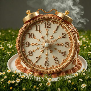 Clock Birthday Cake