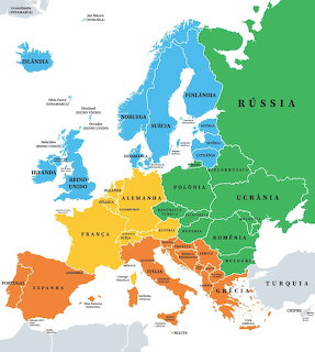 Political Map of Europe