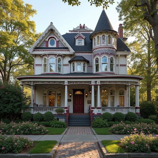 Victorian House with Turret