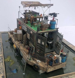 Houseboat Scale Model