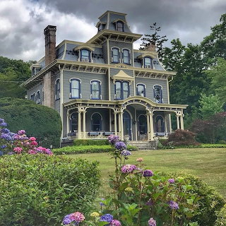 Victorian Mansion with Garden