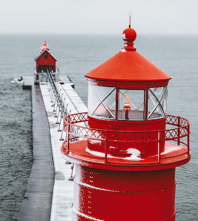 Grand Haven Lighthouse Michigan