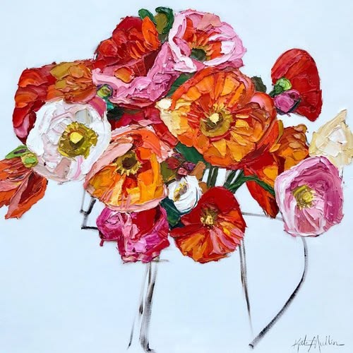 Abstract Flower Bouquet
