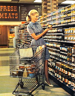 Retro Supermarket Shopper