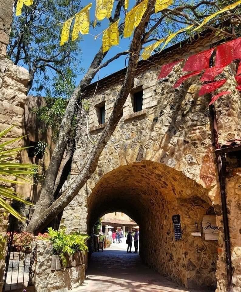 Puebla Mexico Street Arch