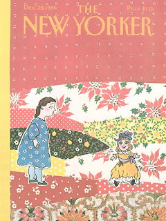 New Yorker Christmas Cover 1980