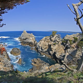 California Rocky Coastline Ocean