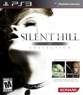Silent Hill HD Collection PlayStation 3 cover art with horror imagery