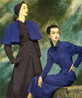 Edwin Georgi Fashion Illustration 1947