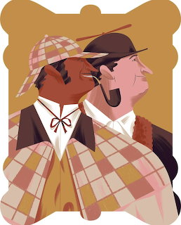 Sherlock Holmes and Watson