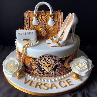 Versace Themed Cake