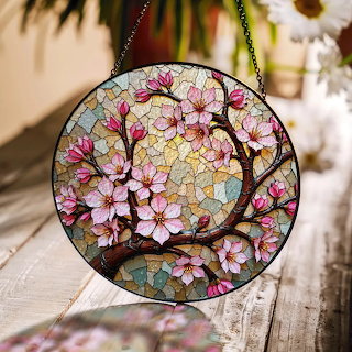 Cherry Blossom Suncatcher