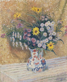 Michaelmas Daisies Vase