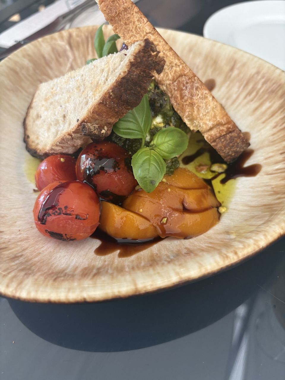 Bruschetta With Roasted Tomatoes