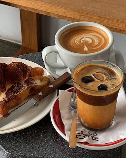 Coffee and Croissant