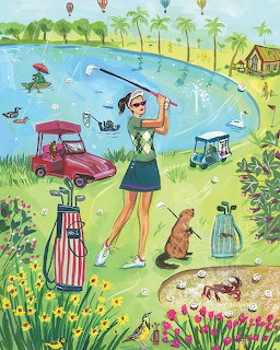 Woman Fishing Lake