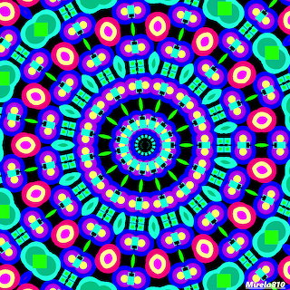 Vibrant Kaleidoscope Mandala