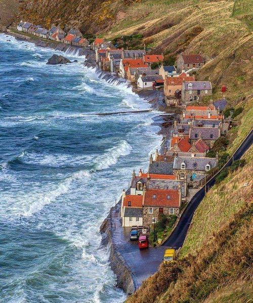 Crovie Scotland Coastal Village