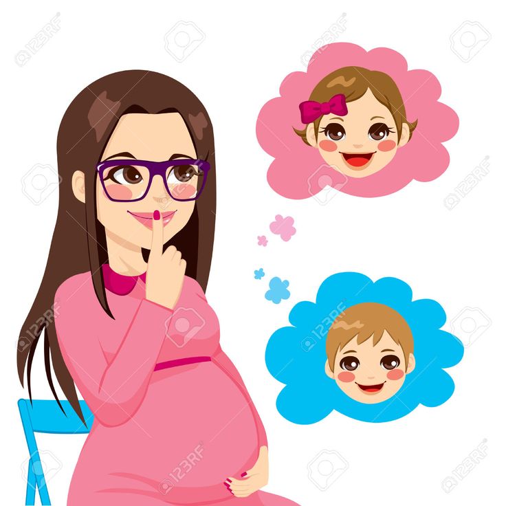 Pregnant Woman Illustration