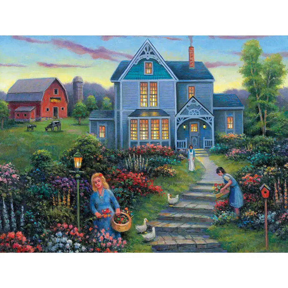 Blue Cottage Garden