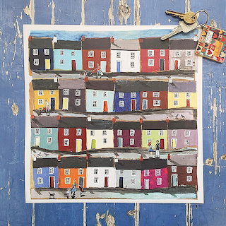 Colorful Row Houses