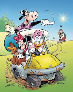 Minnie Mouse Daisy Golf Cart