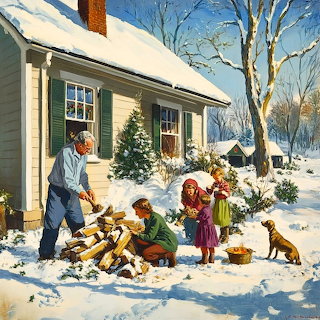 Snow Days Winter Cottage