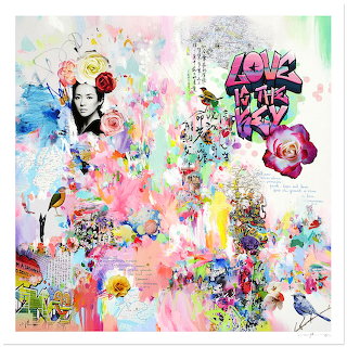 Love is the Key Collage