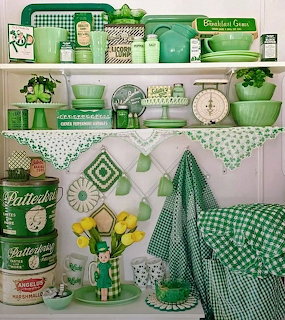 Vintage Jadeite Kitchen Collection