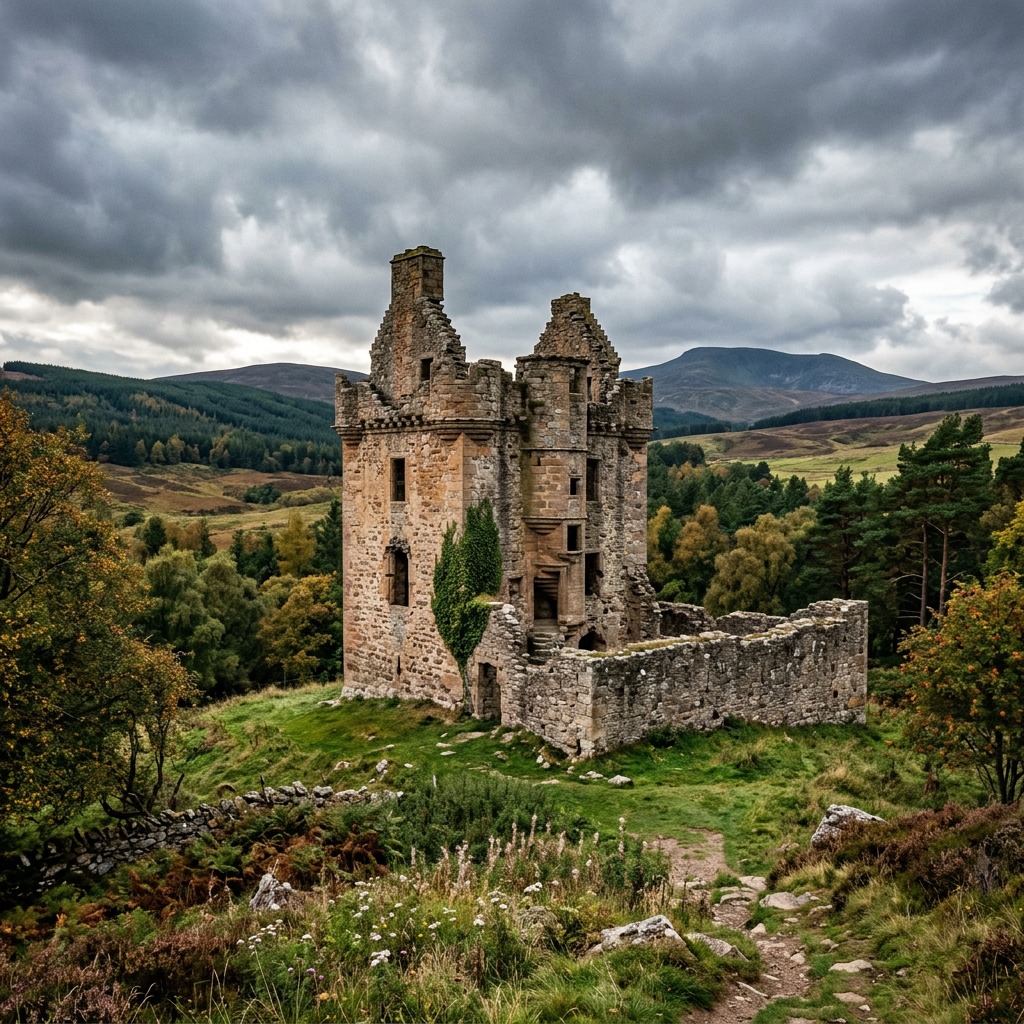 Harthill Castle Scotland Ruins