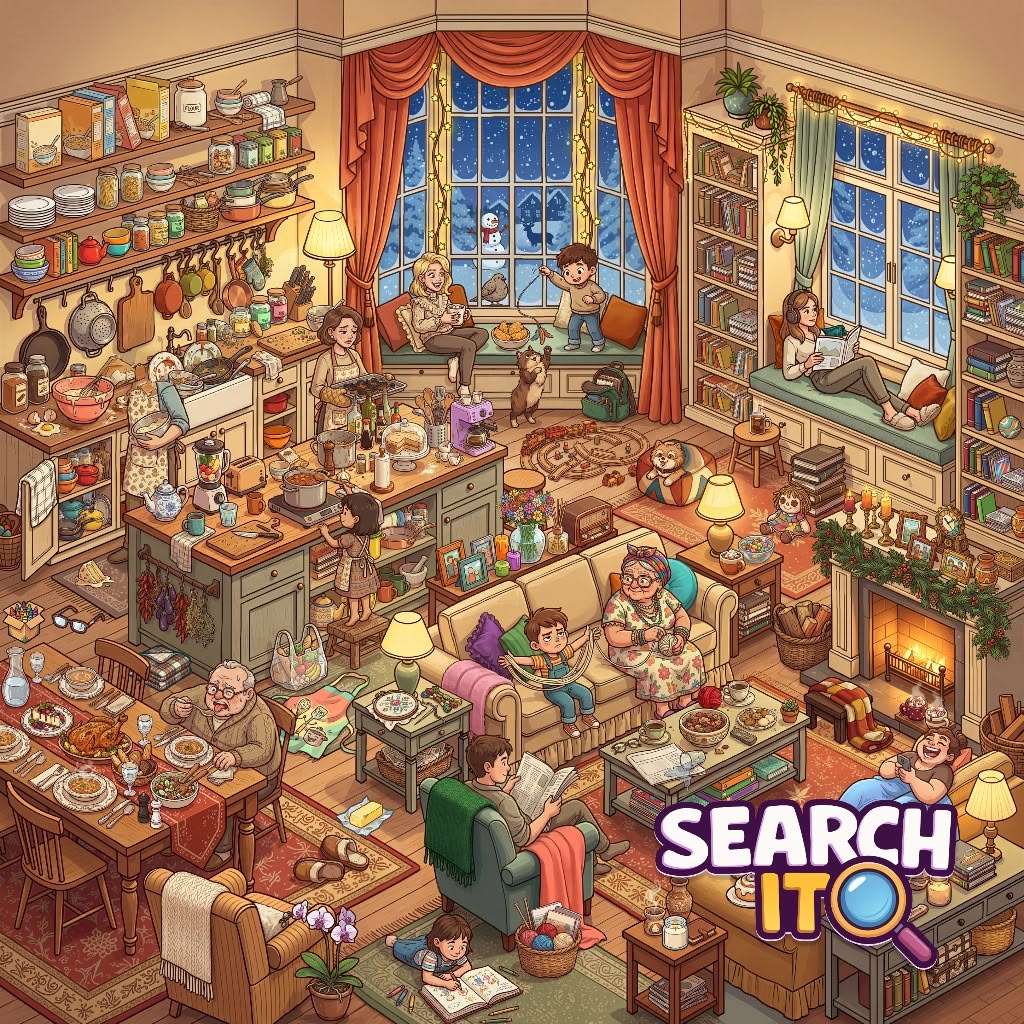 Cozy Illustrated Interior