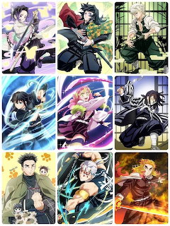 Demon Slayer Character Collage