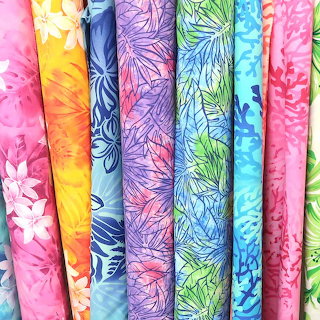 Colorful Fabric Rolls