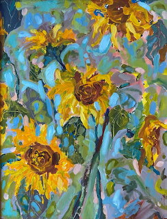 Sunflowers Painting