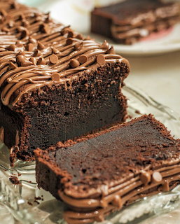 Chocolate Cake Sliced